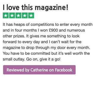 Screenshot of Catherine's Review of Compers News